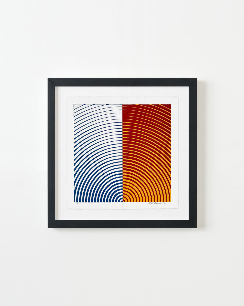 Print by Matt Neuman titled "Solstice24_B32" - 6.