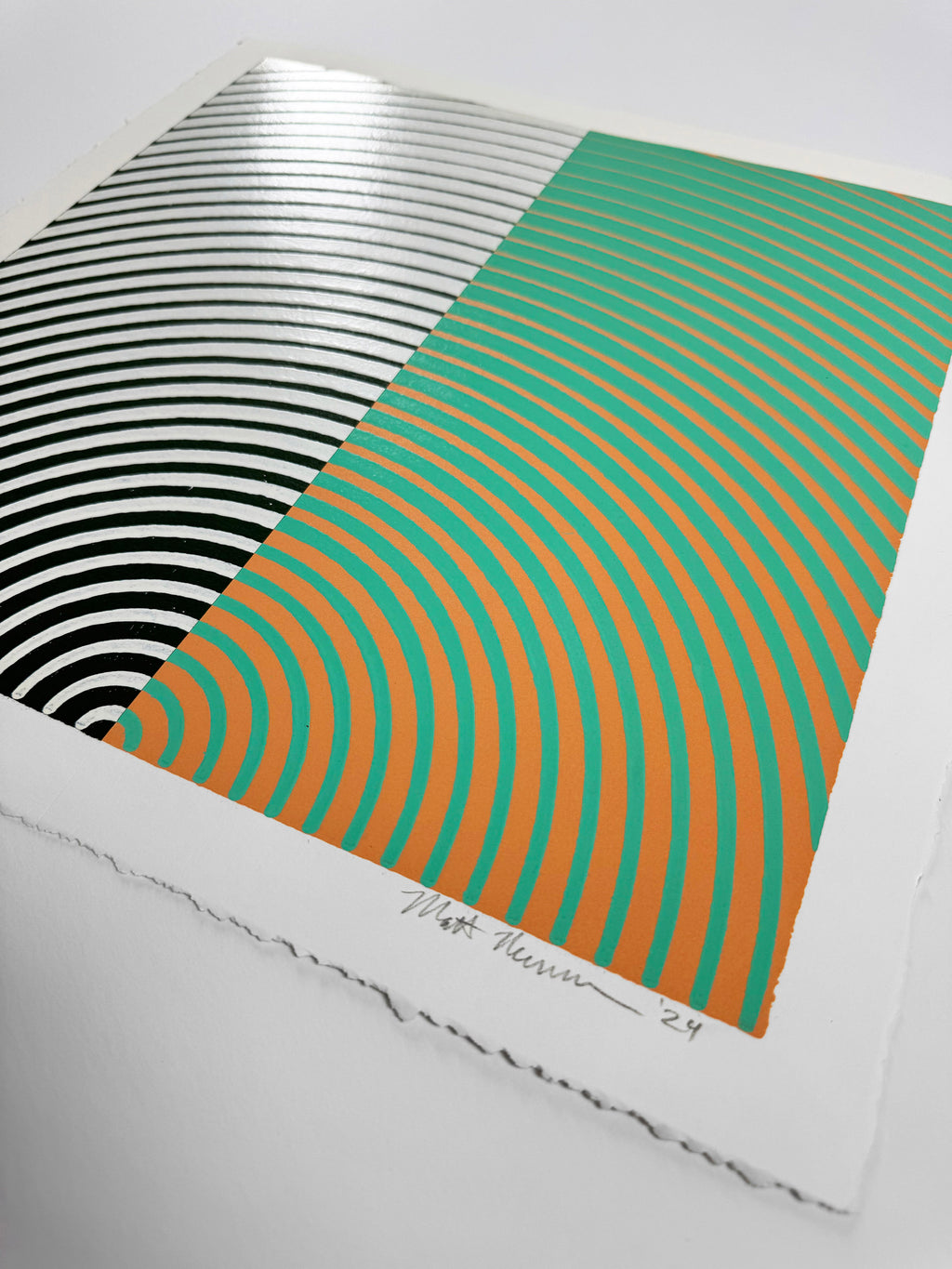 Print by Matt Neuman titled "Solstice24_B33" - 3.