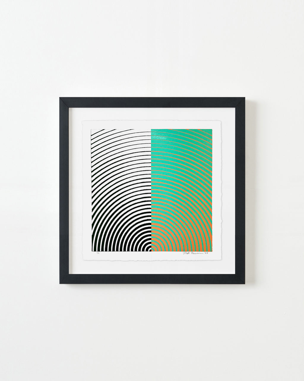 Print by Matt Neuman titled "Solstice24_B33" - 6.