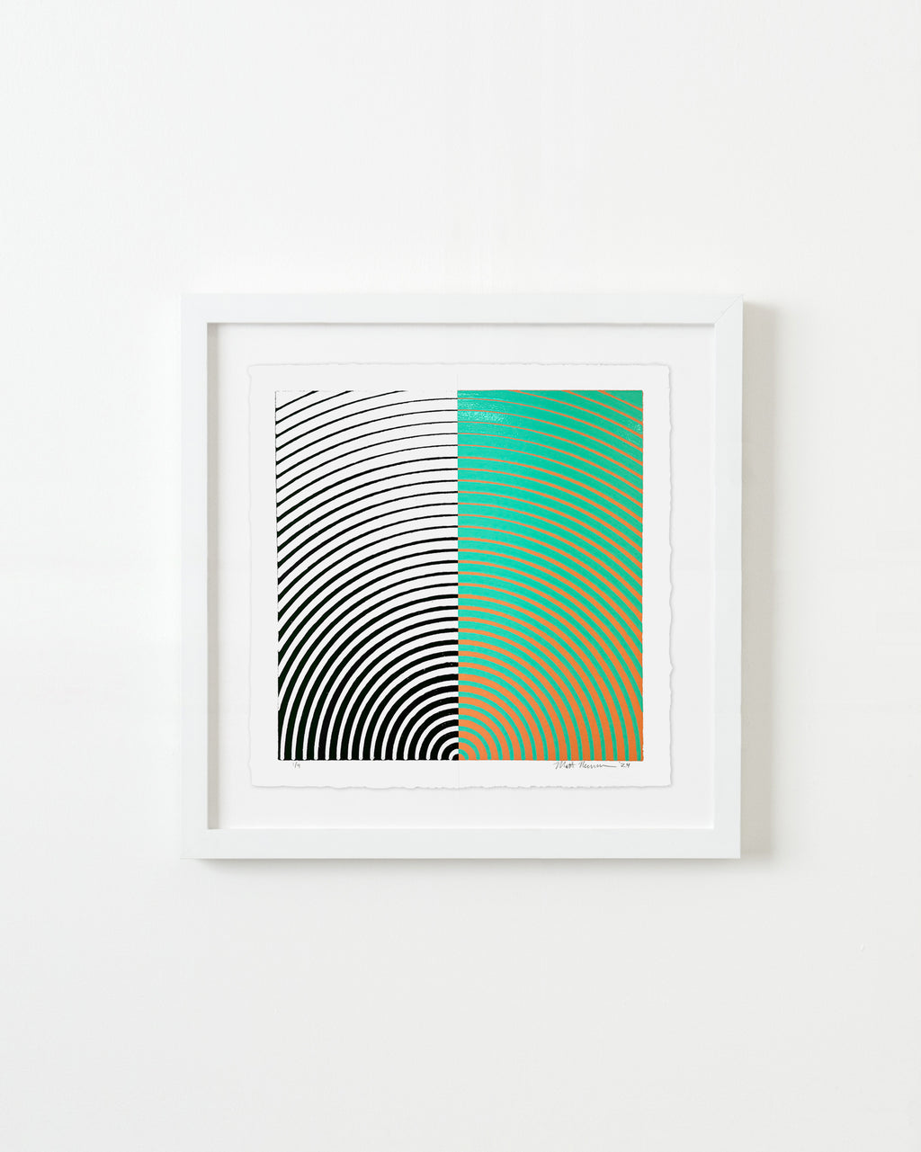 Print by Matt Neuman titled "Solstice24_B33" - 5.