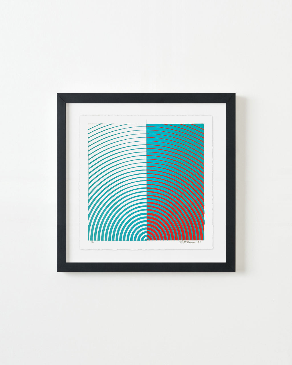 Print by Matt Neuman titled "Solstice24_B34" - 6.