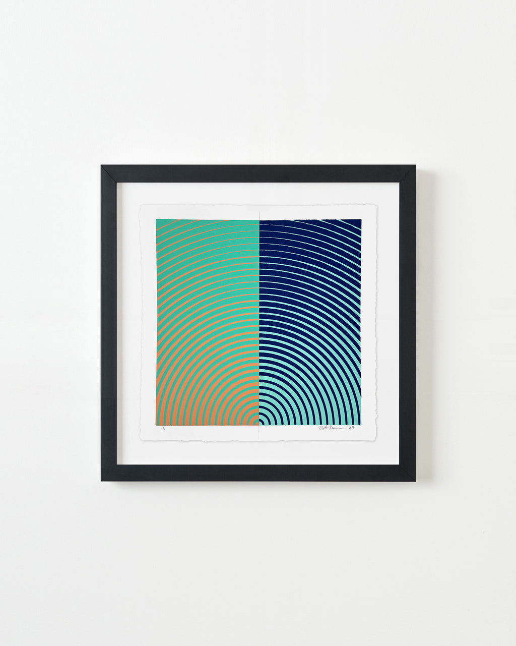 Print by Matt Neuman titled "Solstice24_B35" - 6.