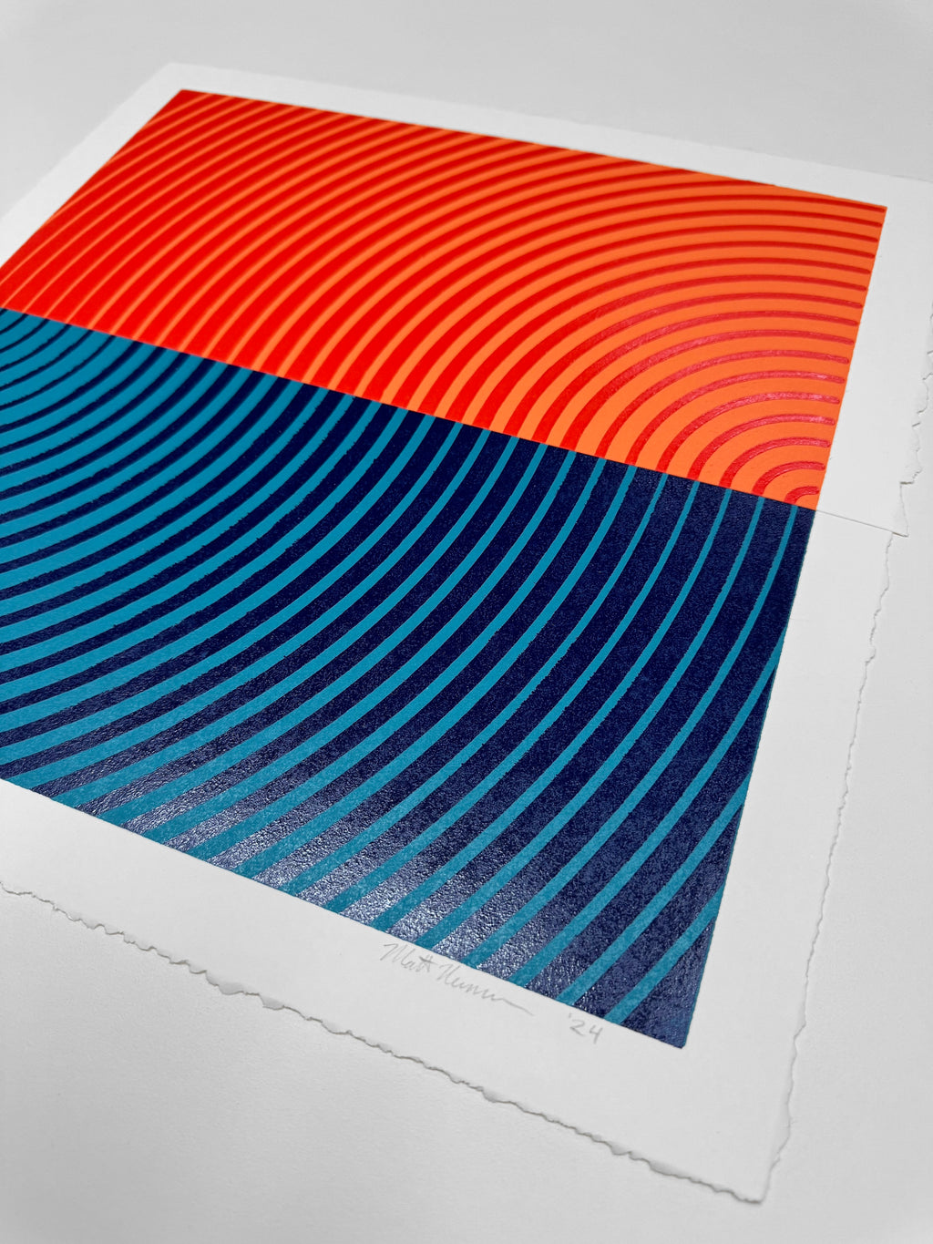 Print by Matt Neuman titled "Solstice24_D1" - 3.