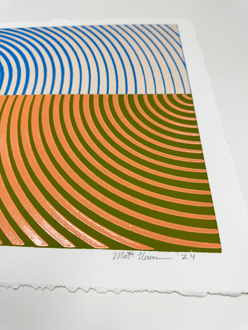 Print by Matt Neuman titled "Solstice24_D13" - 3.