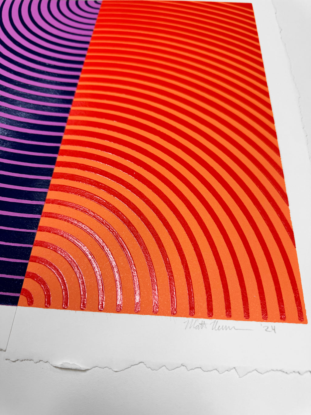 Print by Matt Neuman titled "Solstice24_D4" - 3.