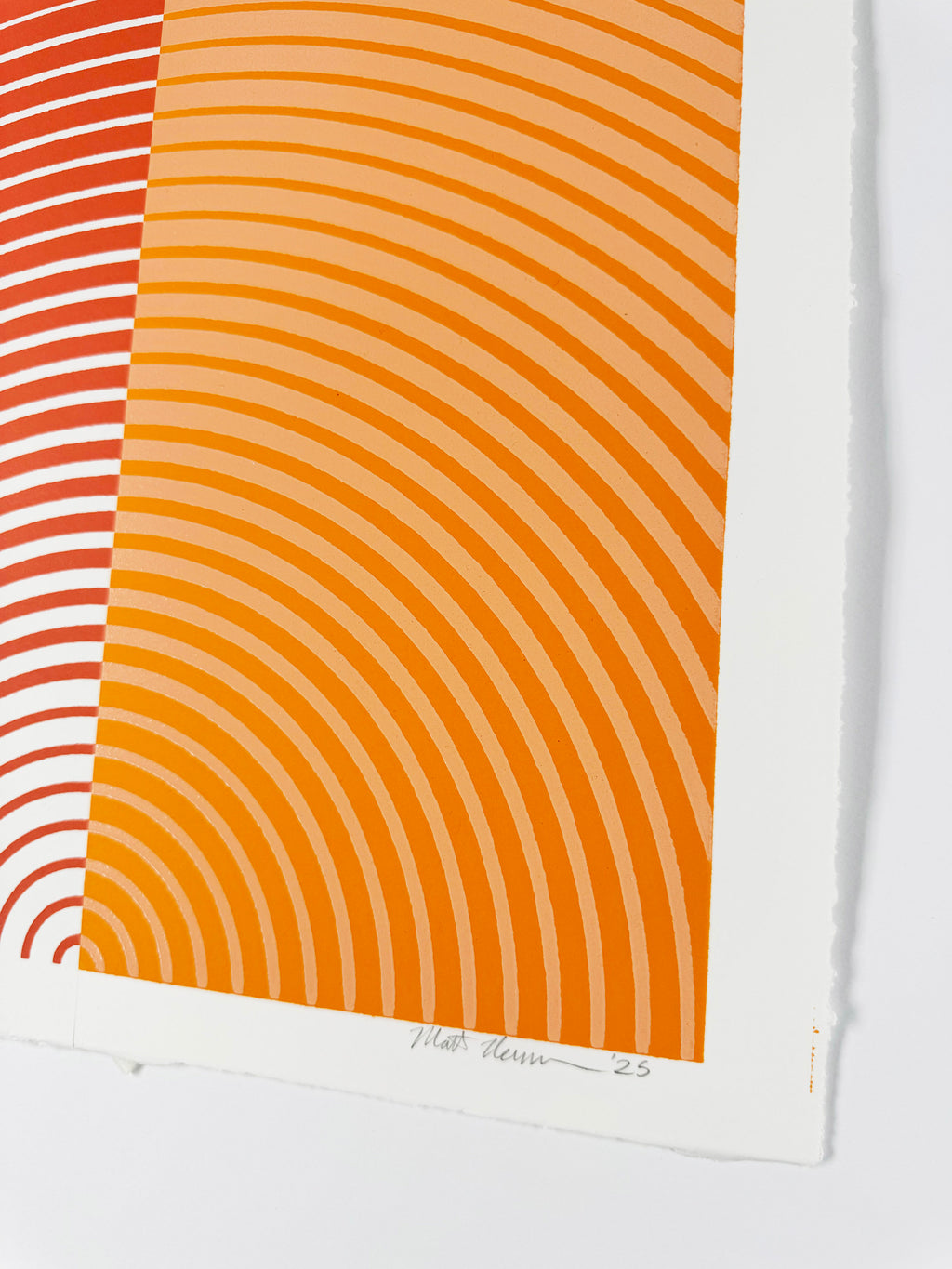 Print by Matt Neuman titled "Solstice25_B4" - 4.