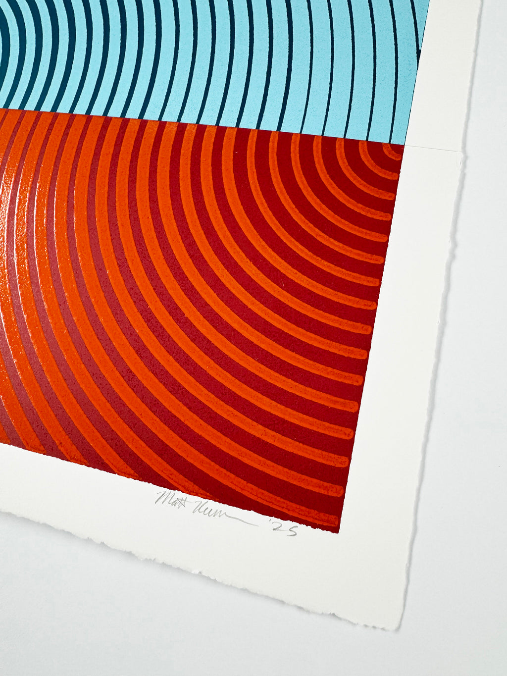 Print by Matt Neuman titled "Solstice25_D18" - 4.