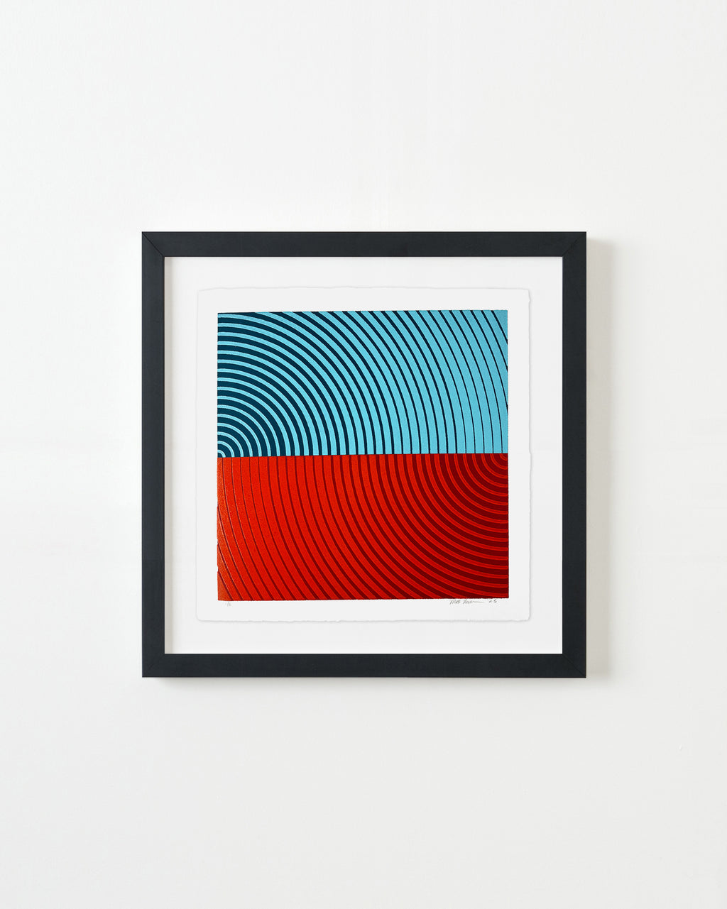 Print by Matt Neuman titled "Solstice25_D18" - 6.