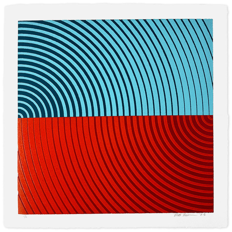 Print by Matt Neuman titled "Solstice25_D18" - 2.