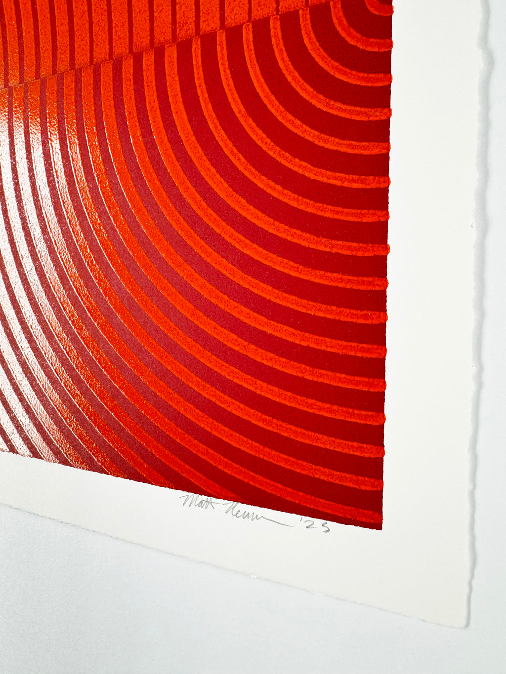 Print by Matt Neuman titled "Solstice25_D19" - 4.