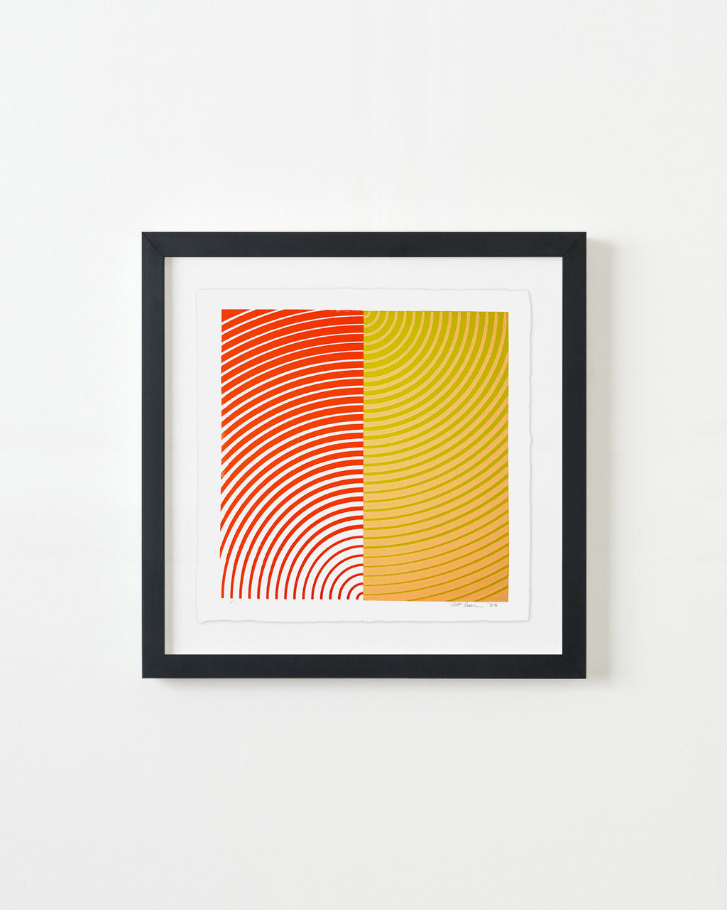 Print by Matt Neuman titled "Solstice25_D20" - 4.