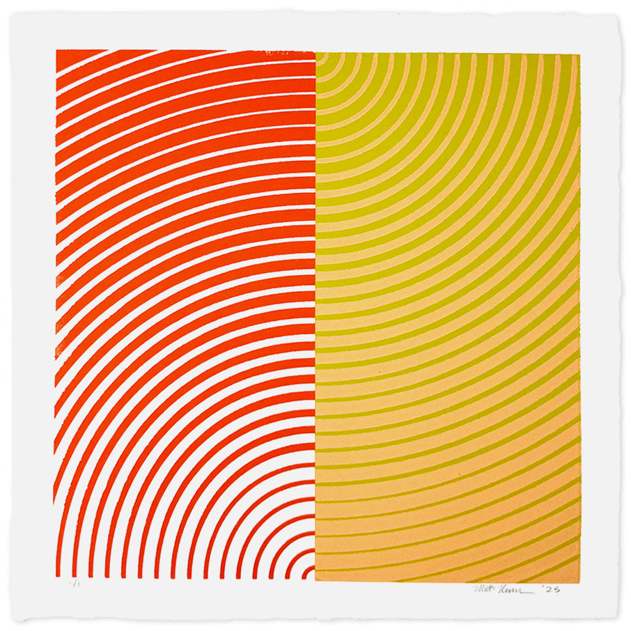 Print by Matt Neuman titled "Solstice25_D20" - 2.