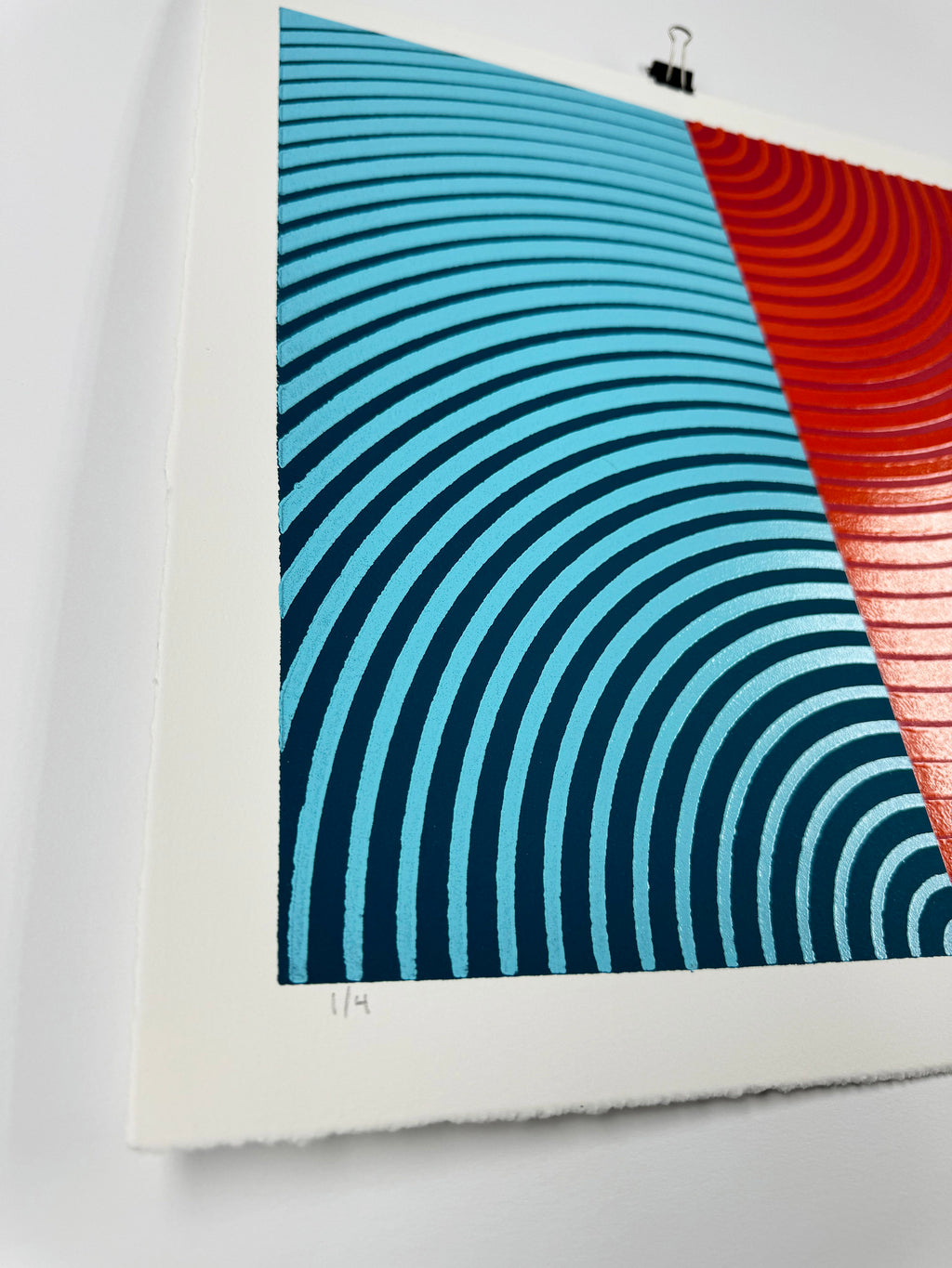 Print by Matt Neuman titled "Solstice25_D21" - 3.