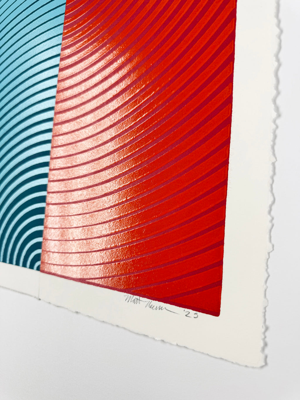 Print by Matt Neuman titled "Solstice25_D21" - 4.