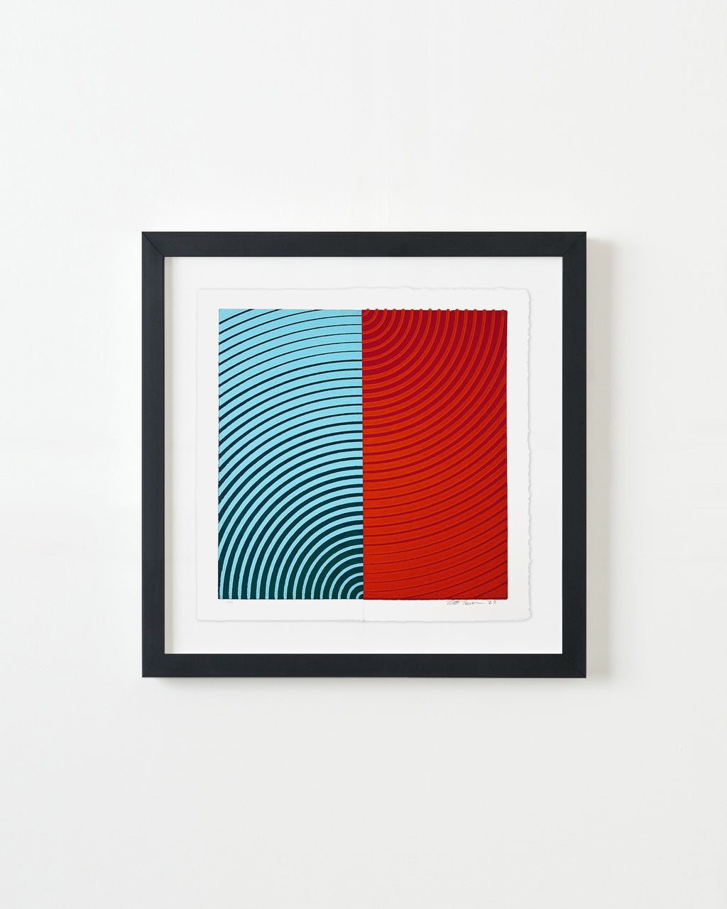 Print by Matt Neuman titled "Solstice25_D21" - 6.