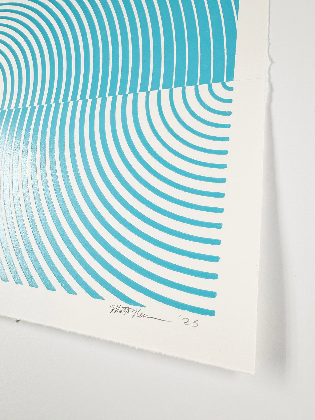 Print by Matt Neuman titled "Solstice25_D23" - 4.