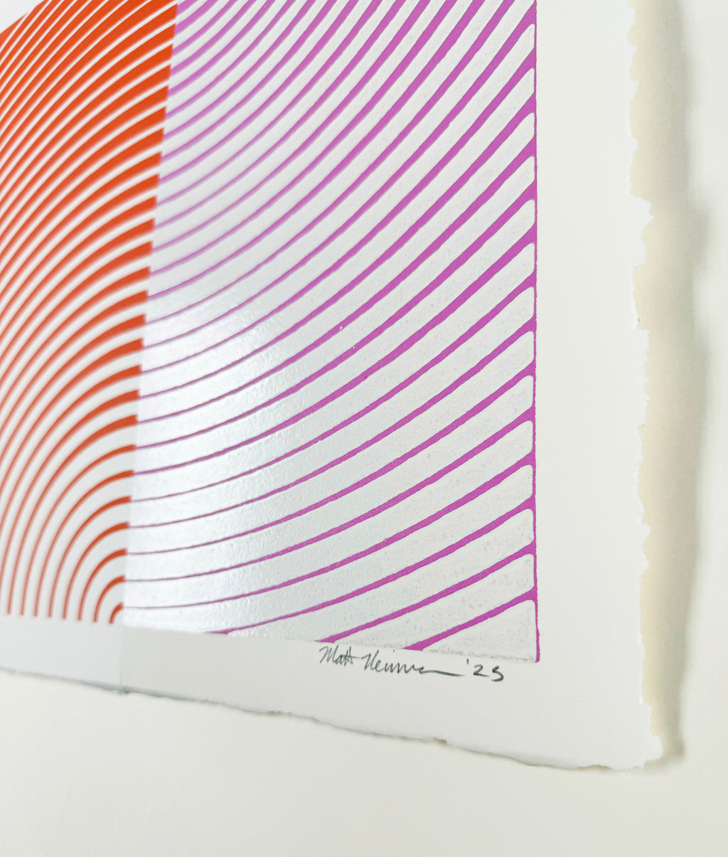 Print by Matt Neuman titled "Solstice25_D4" - 4.