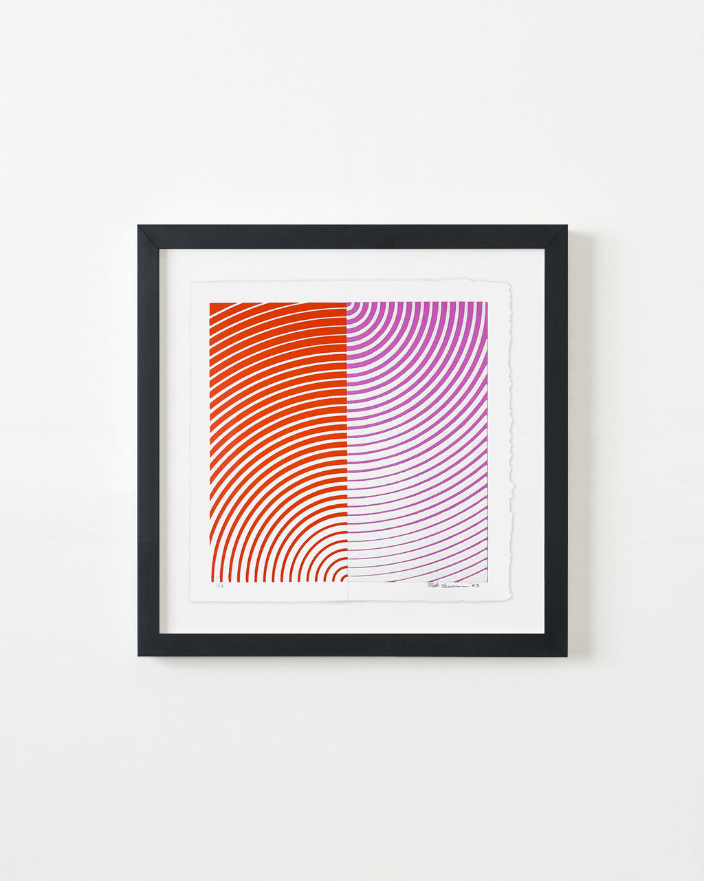 Print by Matt Neuman titled "Solstice25_D4" - 6.