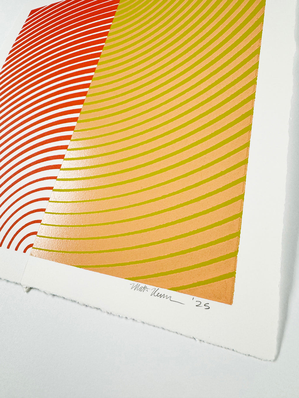 Print by Matt Neuman titled "Solstice25_D8" - 4.