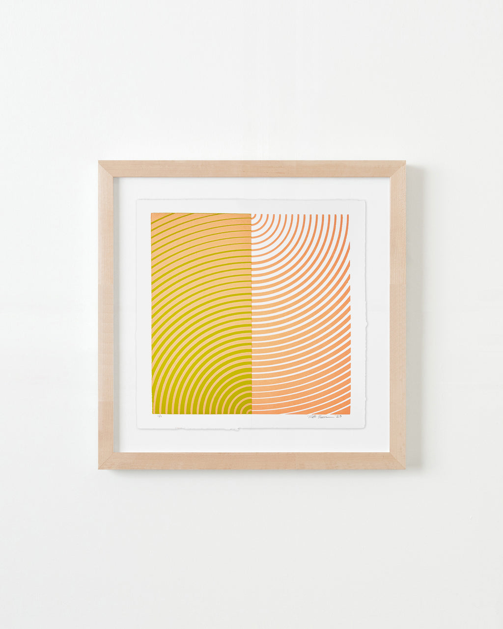 Print by Matt Neuman titled "Solstice25_D8" - 1.