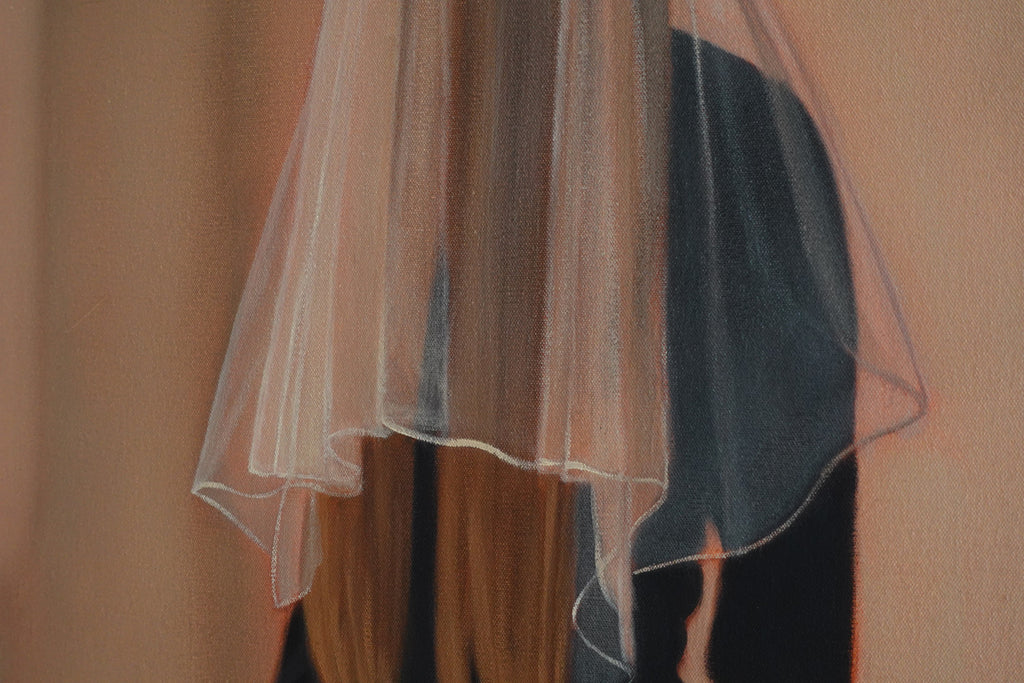 Painting by Melody Tuttle titled "Something Like Devotion" - 3.