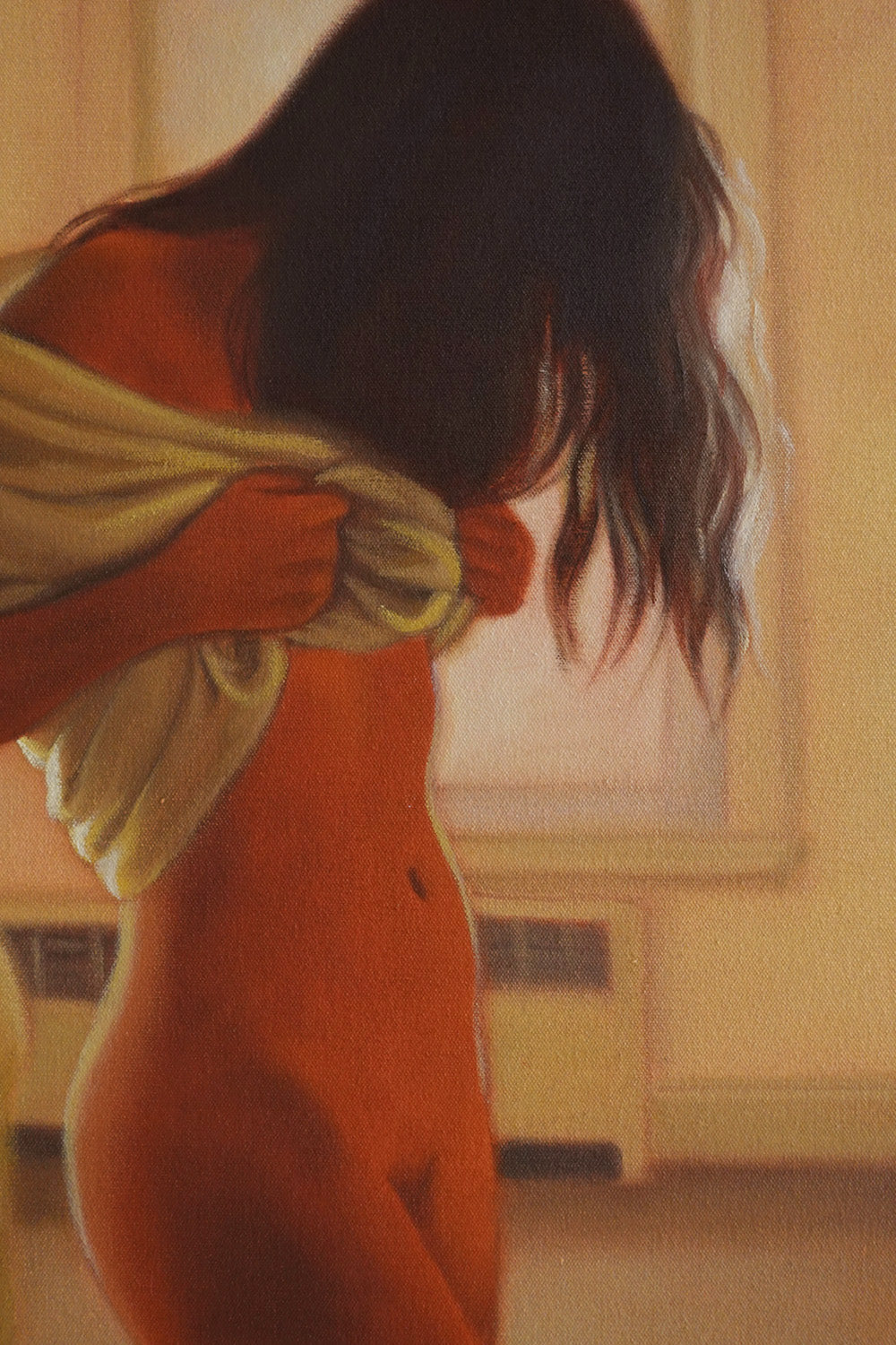 Painting by Melody Tuttle titled "Untitled Love Song" - 3.