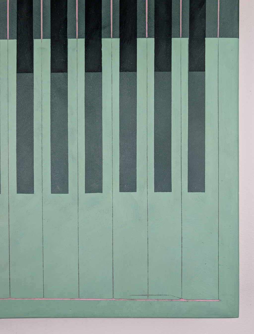 Painting by Arielle Zamora titled "Mérida Gate No. I" - 4.