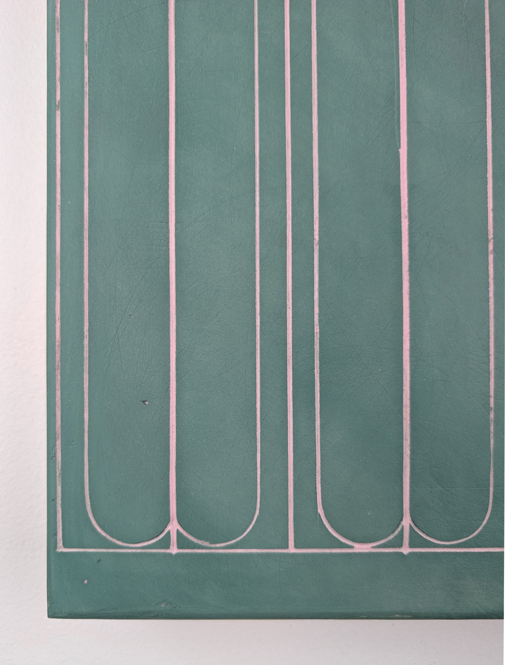 Painting by Arielle Zamora titled "Mérida Gate No. 2" - 3.