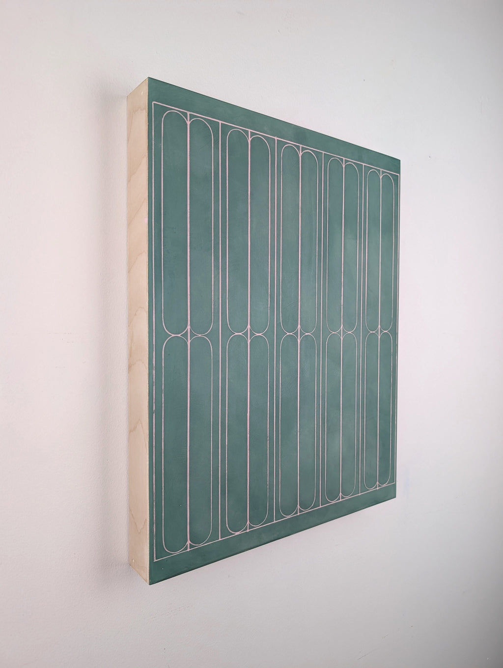 Painting by Arielle Zamora titled "Mérida Gate No. 2" - 5.