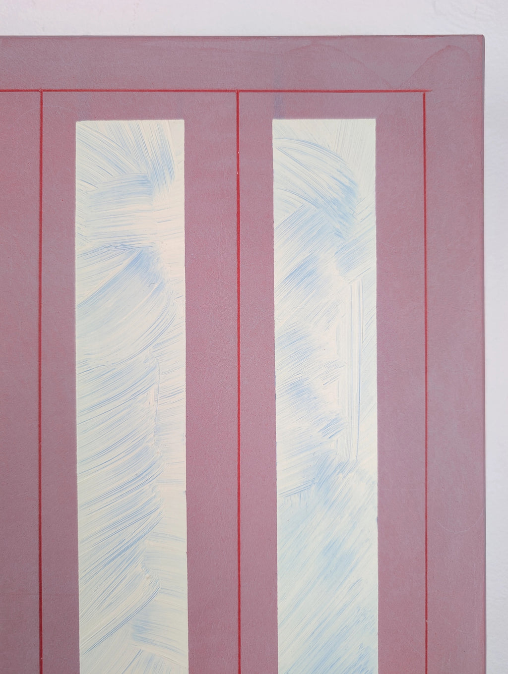 Painting by Arielle Zamora titled "Mérida Wall" - 4.