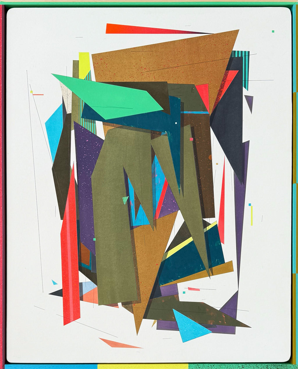 Painting by Michael Moncibaiz titled "In the Cut" - 2.