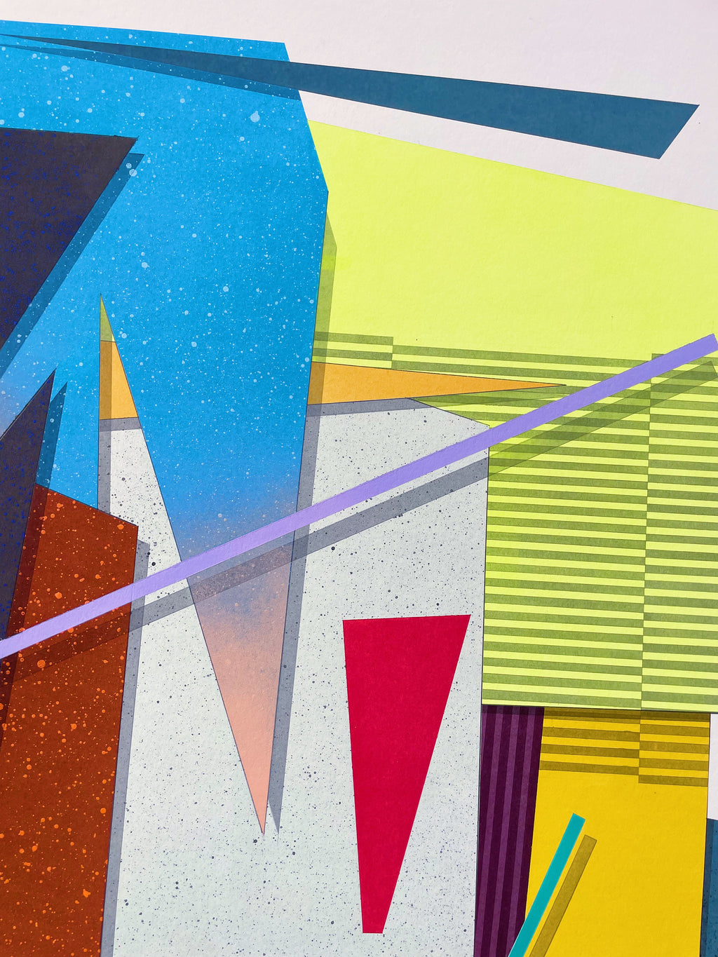 Painting by Michael Moncibaiz titled "Too Busy Dreaming" - 5.