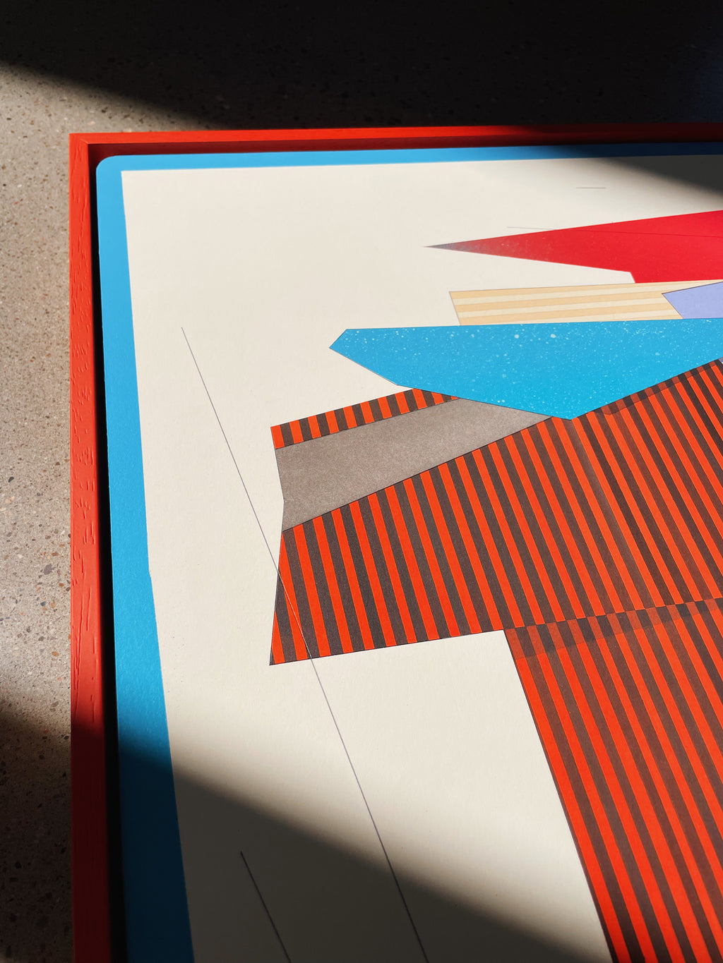 Painting by Michael Moncibaiz titled "I'm Too Young to Be Getting This Old" - 5.