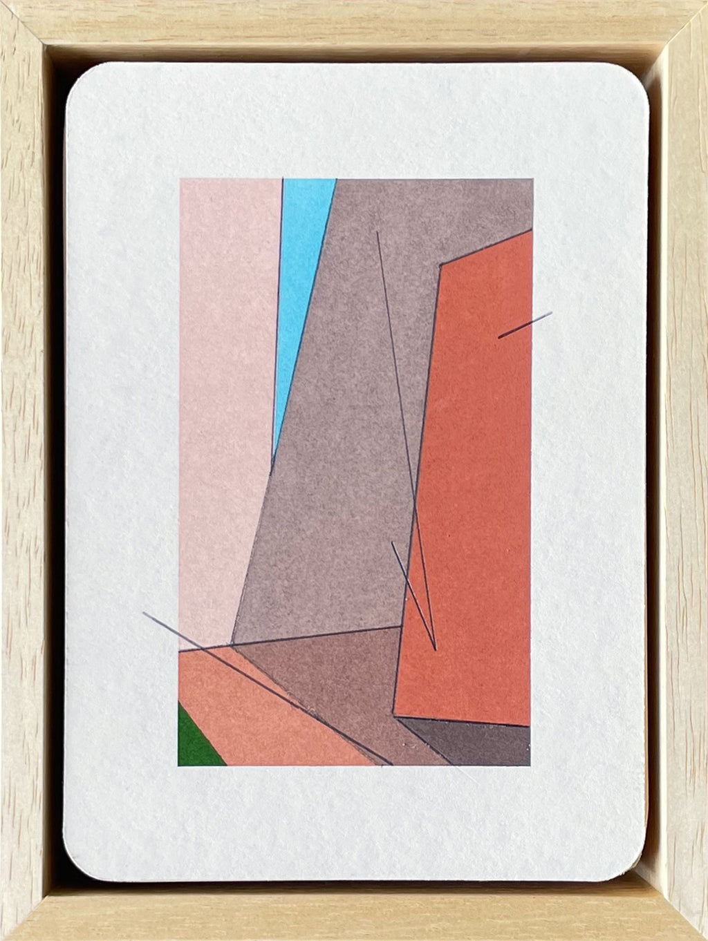 Painting by Michael Moncibaiz titled "Training Mission #492" - 2.