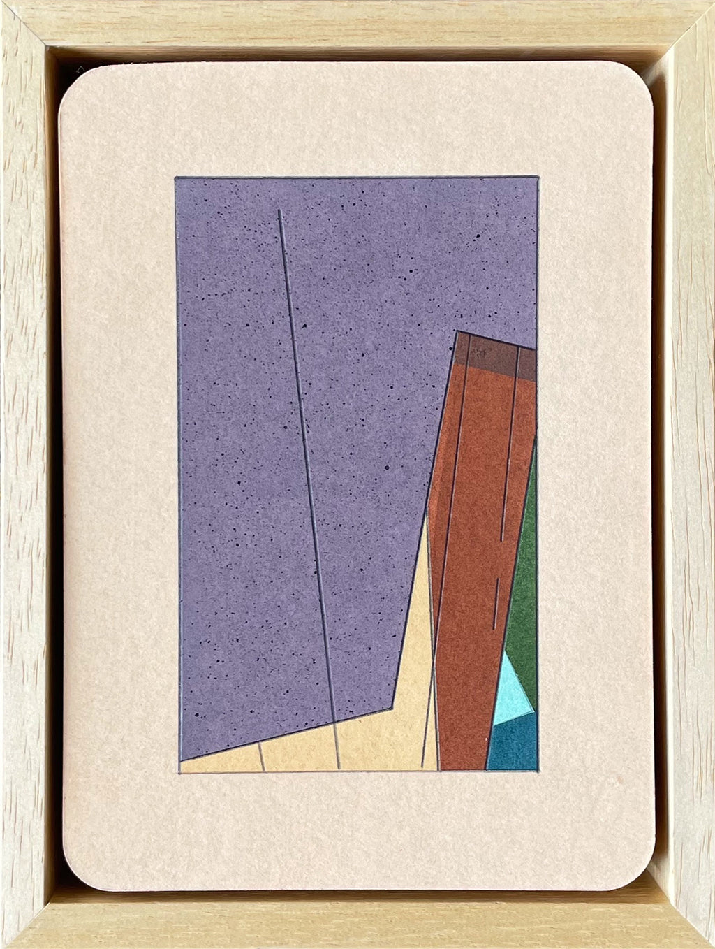 Painting by Michael Moncibaiz titled "Training Mission #495" - 2.