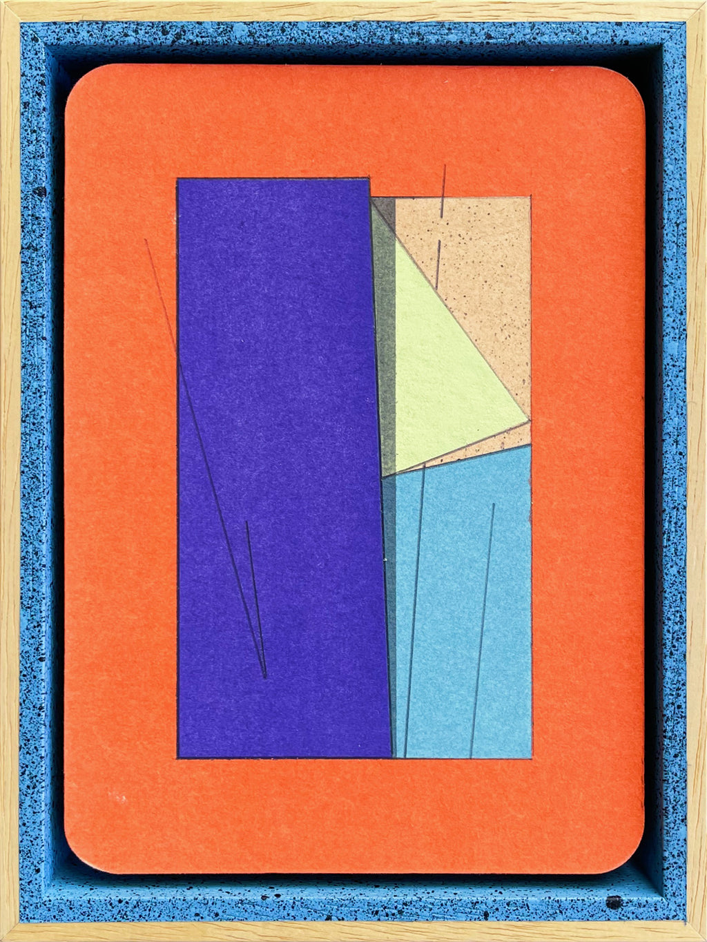 Painting by Michael Moncibaiz titled "Training Mission #498" - 2.