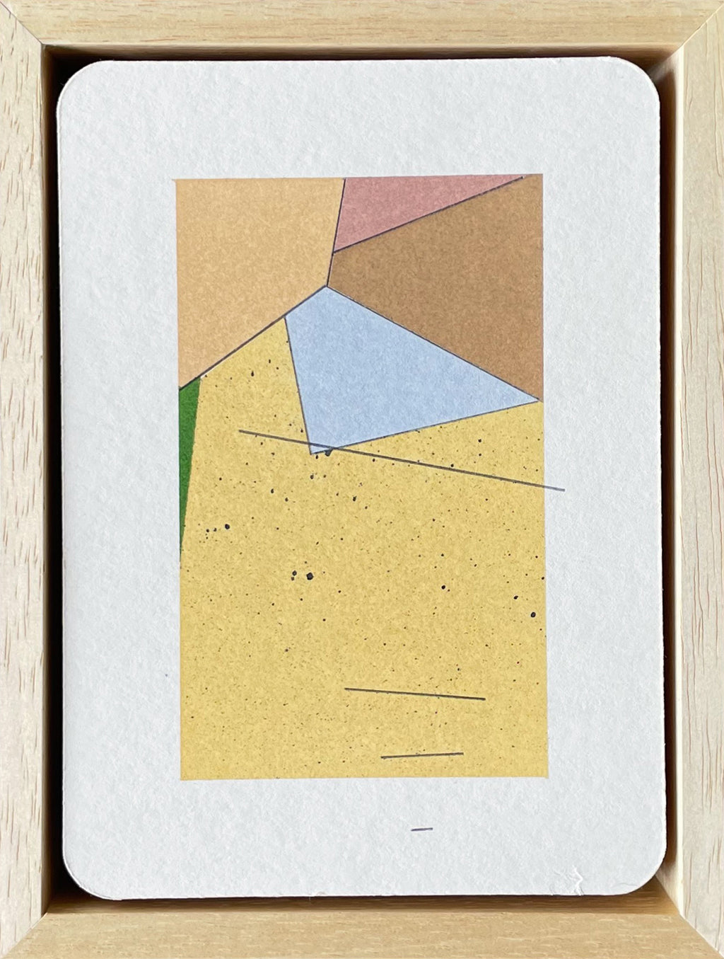 Painting by Michael Moncibaiz titled "Training Mission #501" - 2.