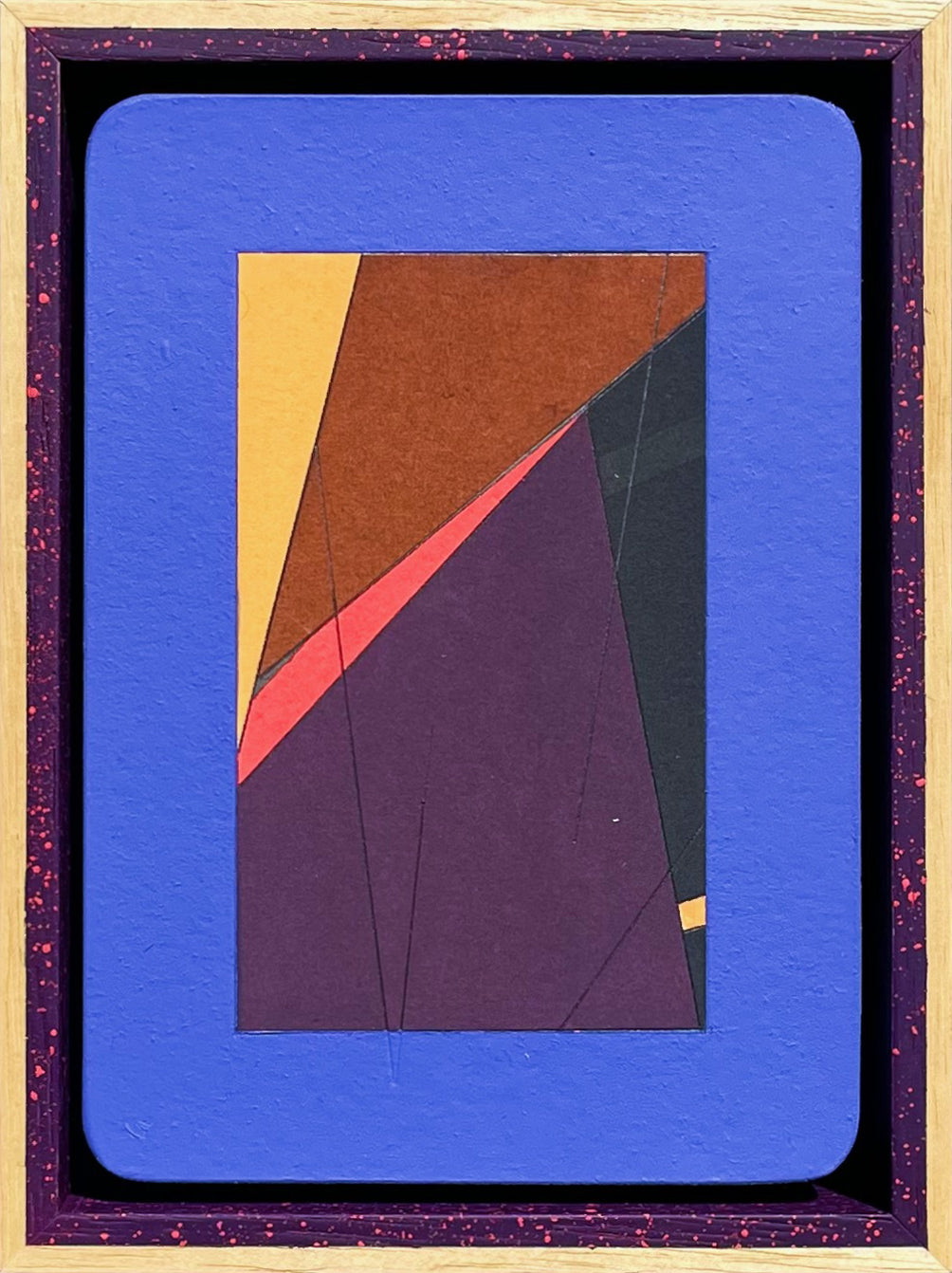 Painting by Michael Moncibaiz titled "Training Mission #502" - 2.