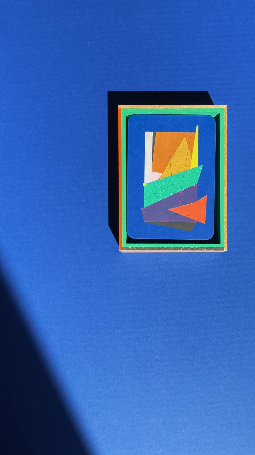 Painting by Michael Moncibaiz titled "Training Mission #521" - 3.