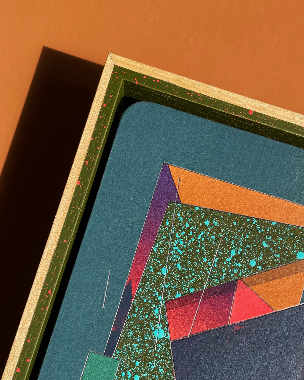 Painting by Michael Moncibaiz titled "Training Mission #522" - 3.