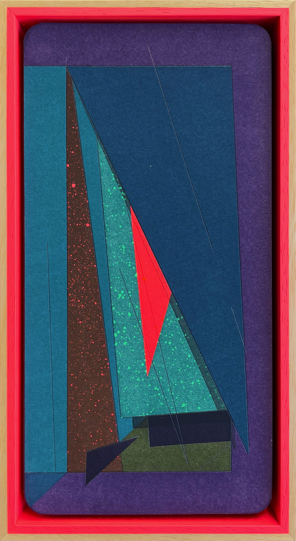 Painting by Michael Moncibaiz titled "Trust Excercise 2" - 2.