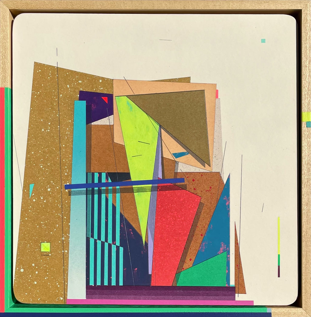 Painting by Michael Moncibaiz titled "You Live In My Dream State" - 2.