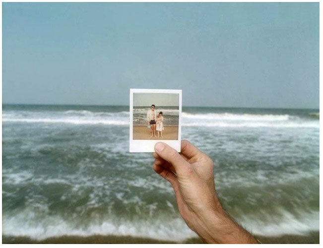 Photography by Michael Northrup titled "Beach Family" - 2.