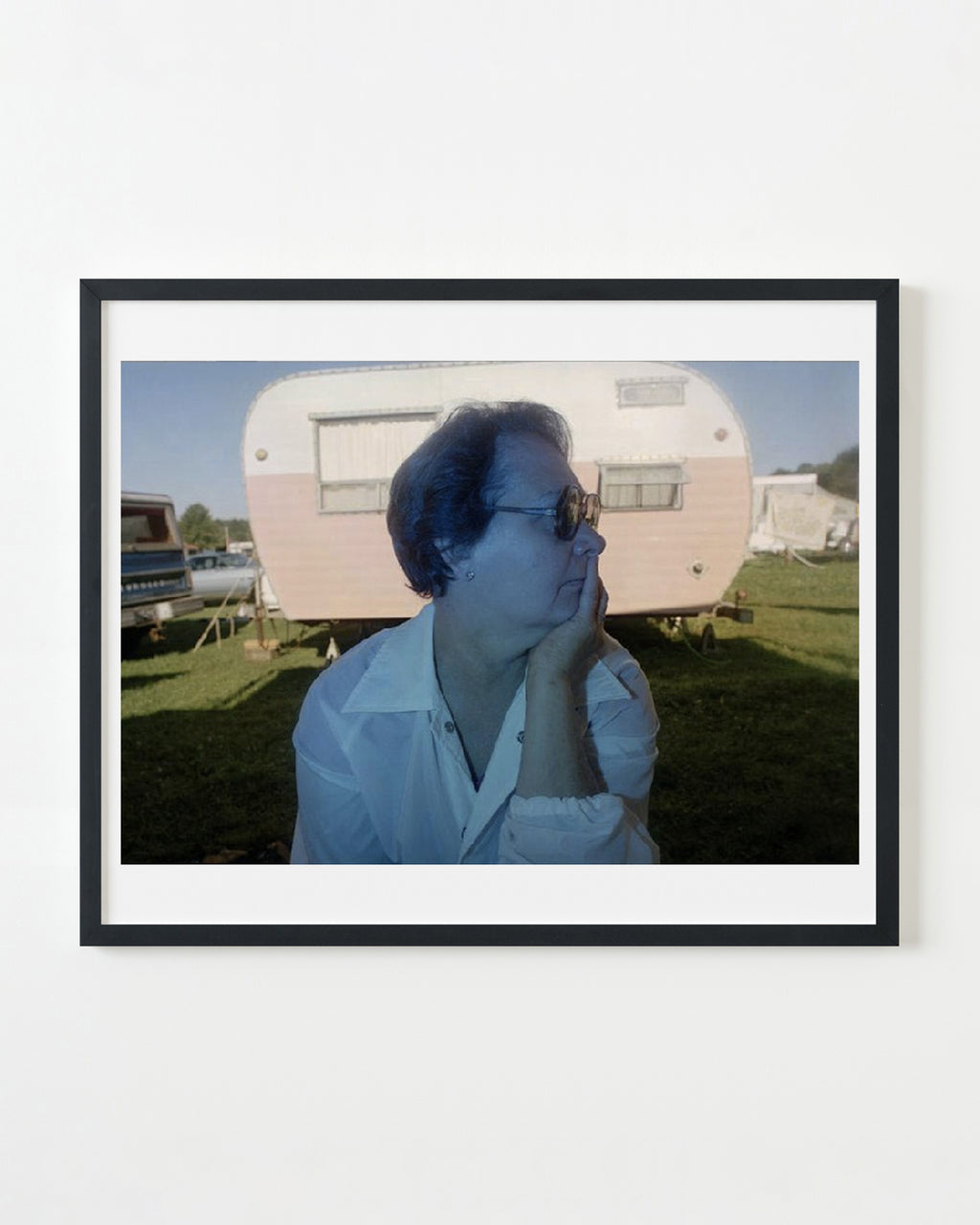 Photography by Michael Northrup titled "Blue Elsie" - 3.