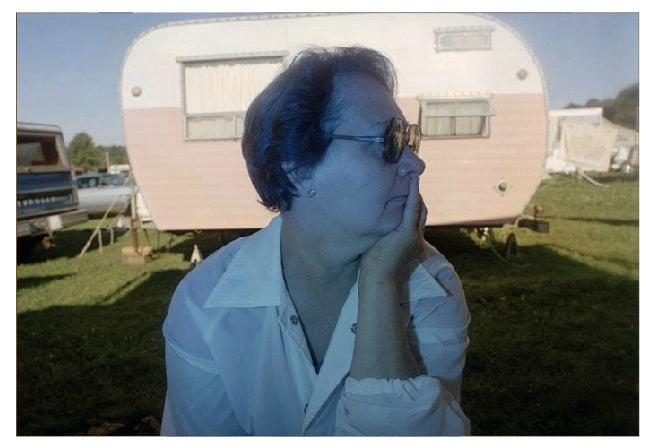 Photography by Michael Northrup titled "Blue Elsie" - 2.