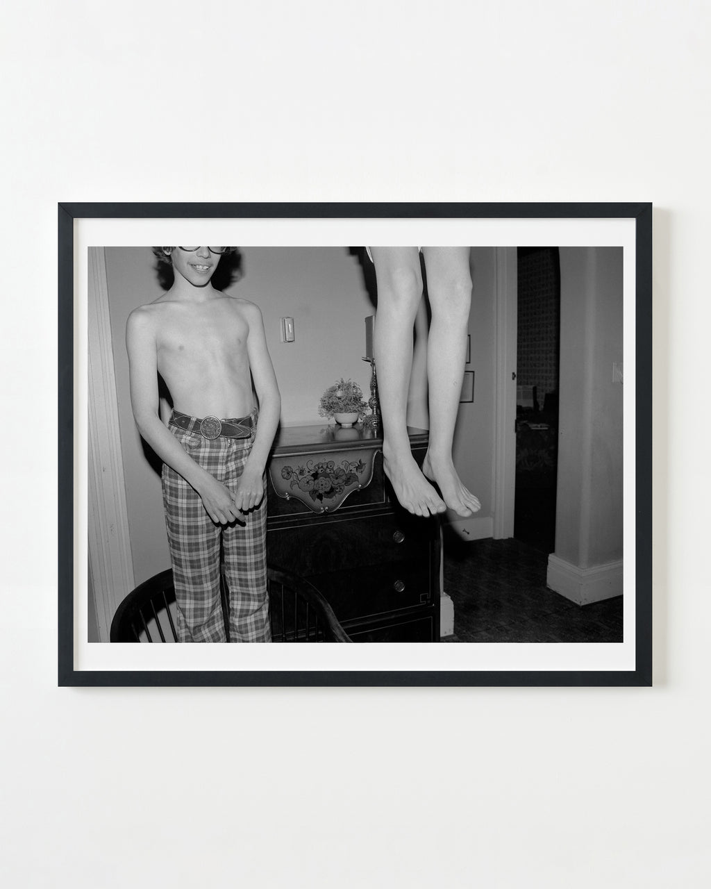 Photography by Michael Northrup titled "Charles and the Crucifix" - 3.