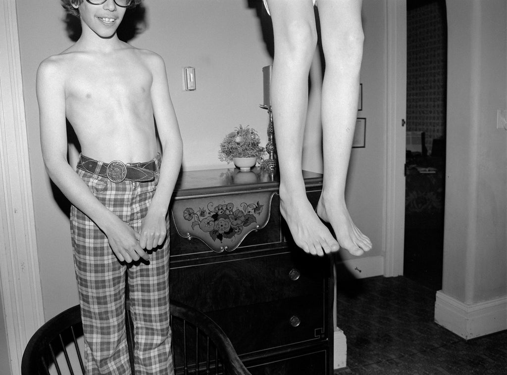 Photography by Michael Northrup titled "Charles and the Crucifix" - 2.