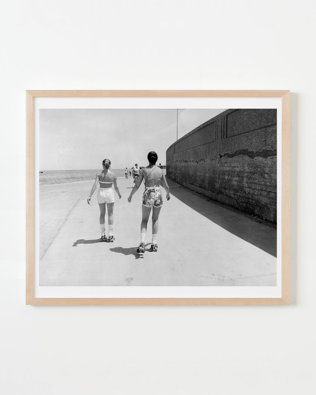 Photography by Michael Northrup titled "Lake Skaters" - 4.