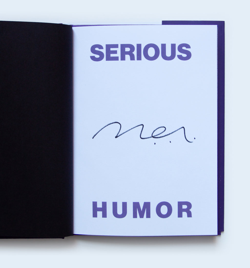 Artist Book by Michael Northrup titled "Serious Humor" - 3.