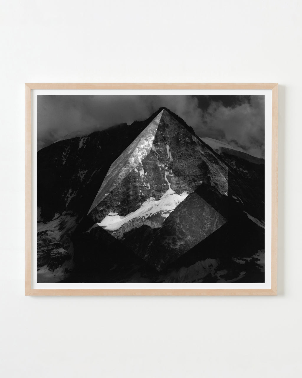 Photography by Millee Tibbs titled "Hexahedron / Mont Blanc de Cheilon: Crux" - 3.